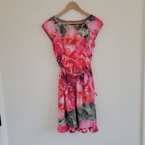 Suzi Chin for Maggie Boutique Dress Fit & Flare Size 4